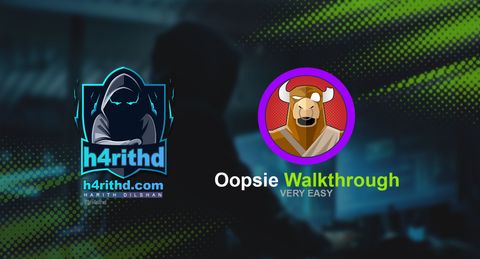 Oopsie Walkthrough
